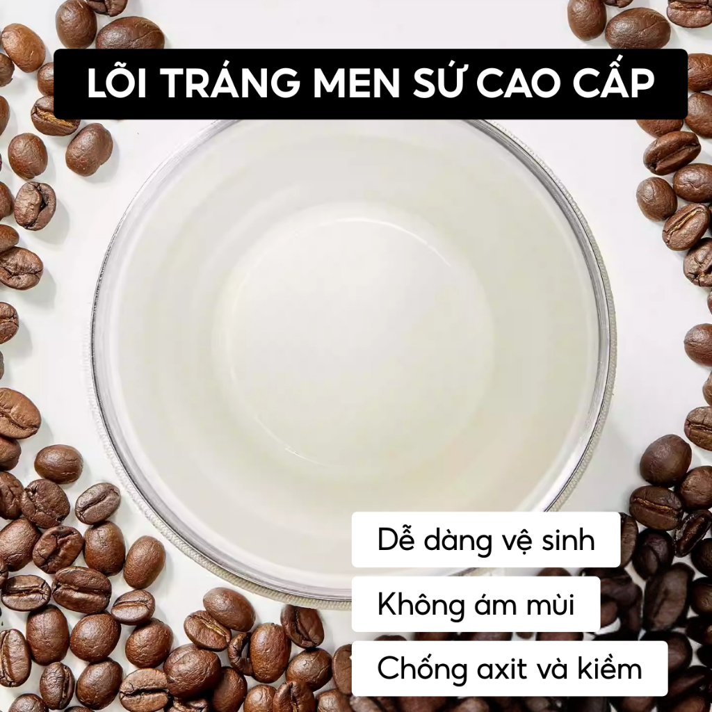 Ly giữ nhiệt Coffee Cup 84C450C, dung tích 450ml, lõi tráng sứ cao cấp, chính hãng 84HYDRO