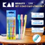 Dao Cạo Lông Mày Nữ Lưỡi Ngắn KAI Eye-Brow CAML-3P4 004183 (Set 3 cây)