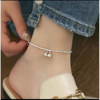 [TẶNG HỘP] Lắc Tay, Lắc Chân Bạc SK39 LoPa – Hạt Vỡ Mix Chuông | Hàng Cao Cấp, Bóng Đẹp, Sang Chảnh, Chuẩn Bạc Ta S925
