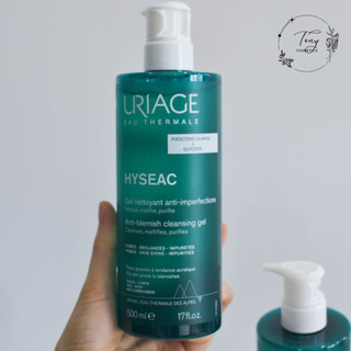 Sữa Rửa Mặt Uriage Hyséac Gel Nettoyant 500ml | Sữa Rửa Mặt Cho Da Dầu Mụn, Da Hỗn Hợp