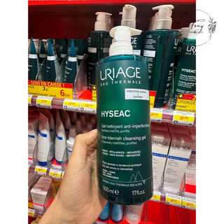 Sữa Rửa Mặt Uriage Hyséac Gel Nettoyant 500ml | Sữa Rửa Mặt Cho Da Dầu Mụn, Da Hỗn Hợp