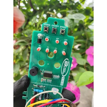 Mạch Quạt Treo Tường Mitsubishi W16 Hàn Sẵn Dây❤️W16RT Bo Quạt Từ Xa Mitsu❤️Mạch Quạt Điều Khiển Từ Xa