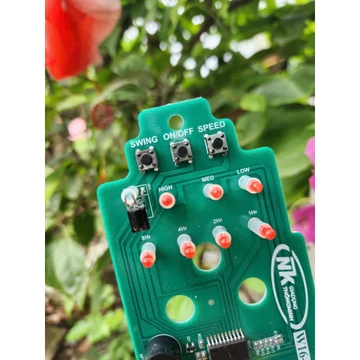 Mạch Quạt Treo Tường Mitsubishi W16 Hàn Sẵn Dây❤️W16RT Bo Quạt Từ Xa Mitsu❤️Mạch Quạt Điều Khiển Từ Xa