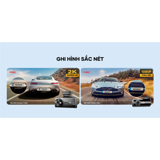 VIETMAP SPEEDMAP M2 Hiển thị tốc độ giới hạn, màn hình IPS 4 inch, Xem online qua App Tặng nguồn ACC