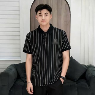 Áo sơ mi Polo nam ngắn tay, thiết kế khâu sọc phong cách trẻ trung nam/nữ được làm từ vải polyamide spandex chất lượng