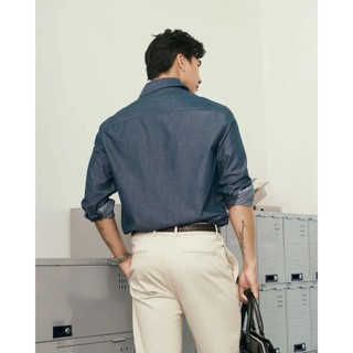 Áo Sơ Mi Nam Cotton Tay Dài Form Regular - ROUTINE 10S25SHL034