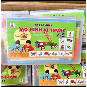 Bộ Lắp Ghép Mô Hình Kỹ Thuật Lớp 4-5 Chuẩn Bộ Giáo Dục Bộ Đồ Dùng Học Tập STEM Cho Học Sinh Tiểu Học