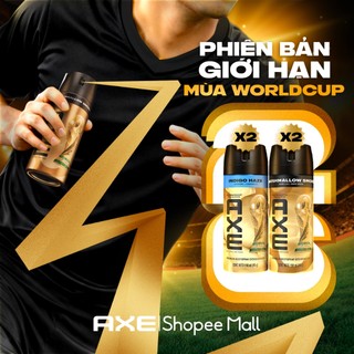 [MỚI] Combo 2 Xịt thơm hương nước hoa AXE phiên bản giới hạn FIFA World Cup 2026 150ml