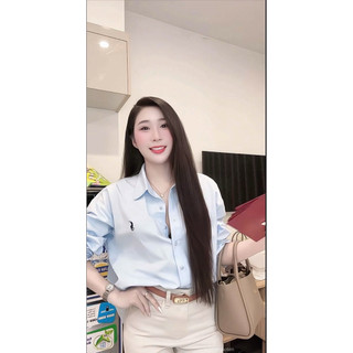 Áo sơ mi thêu logo bassic siêu đẹp l1