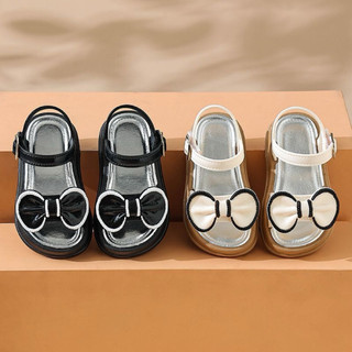 Sandal nơ cho bé gái chất liệu cao su non êm mềm nhẹ chống nước