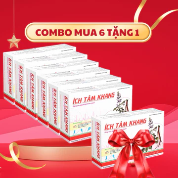 Combo 7 Ích Tâm Khang - hỗ trợ tăng cường chức năng tim