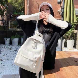 ( MỞ BÁN Giá Xưởng ) Balo đi học nam nữ da mềm thời trang basic hàn quốc dễ phối đồ đi chơi du lịch đựng vừa A4, laptop