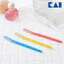 Set 3 Dao Cạo Lông Mặt & Lông Mày KAI Lưỡi Đơn Có Nắp Bảo Vệ Mang Theo Du Lịch