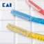Set 3 Dao Cạo Lông Mặt & Lông Mày KAI Lưỡi Đơn Có Nắp Bảo Vệ Mang Theo Du Lịch
