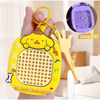 Đồ chơi móc khóa, bảng vẽ nam châm, móc khóa bi thép xếp hình treo balo túi xách cho bé