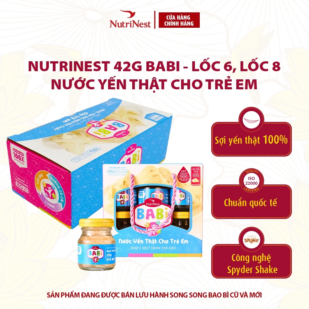 Yến Sào Cho Bé NutriNest Combo