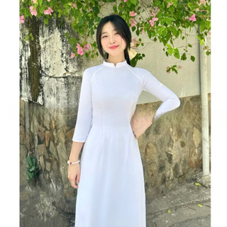 Áo Dài Trắng Học Sinh Nữ – Áo Dài Nữ Sinh Truyền Thống Thướt Tha, Thanh Lịch | Áo dài Phương Linh
