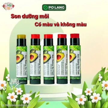 (SON💄) Son dưỡng Có màu/ Không màu - Son dưỡng trái bơ Pơ Lang. Dưỡng môi hồng rạng rỡ, tươi tắn.