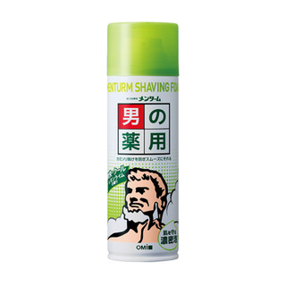 Bọt Cạo Râu Omi Menturm Chính Hãng Nhật Bản Foam Cạo Râu Mát Lạnh, Giảm Trầy Xước, Dành Cho Da Nhạy Cảm 200G
