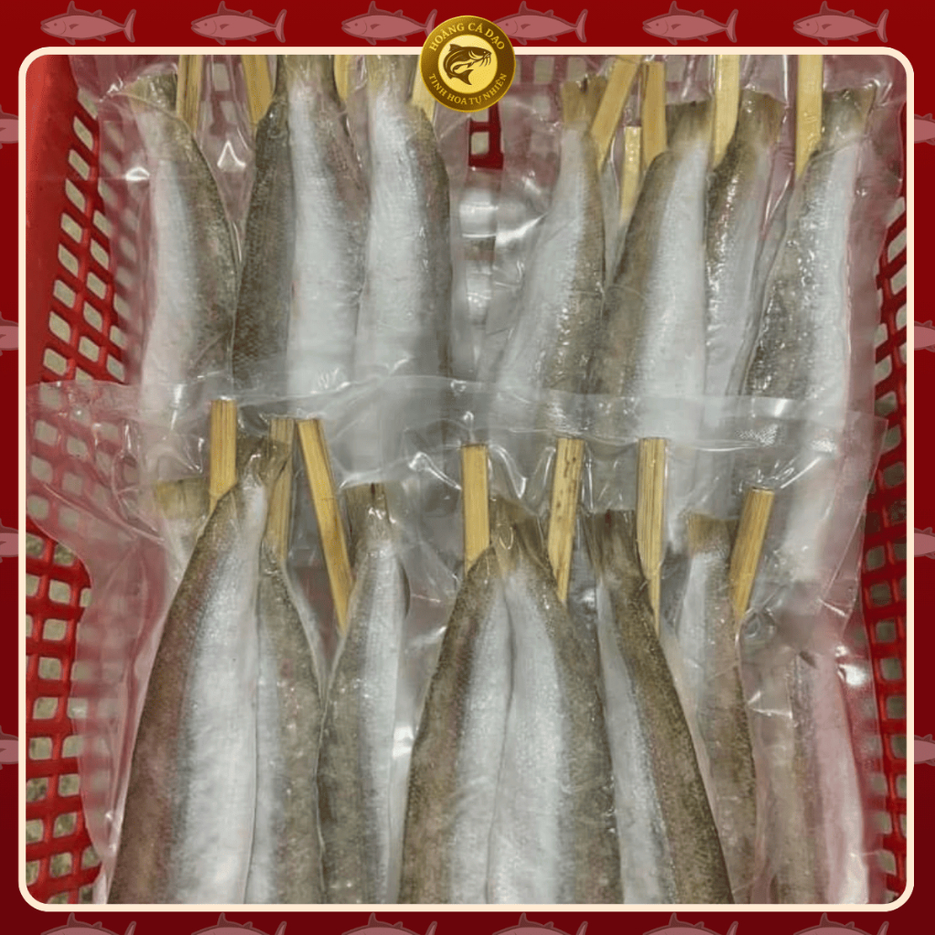 [Hỏa Tốc HN] Cá Nhồng Xiên Que - Đặc Sản Biển, Món Nhậu Ngon (1KG)