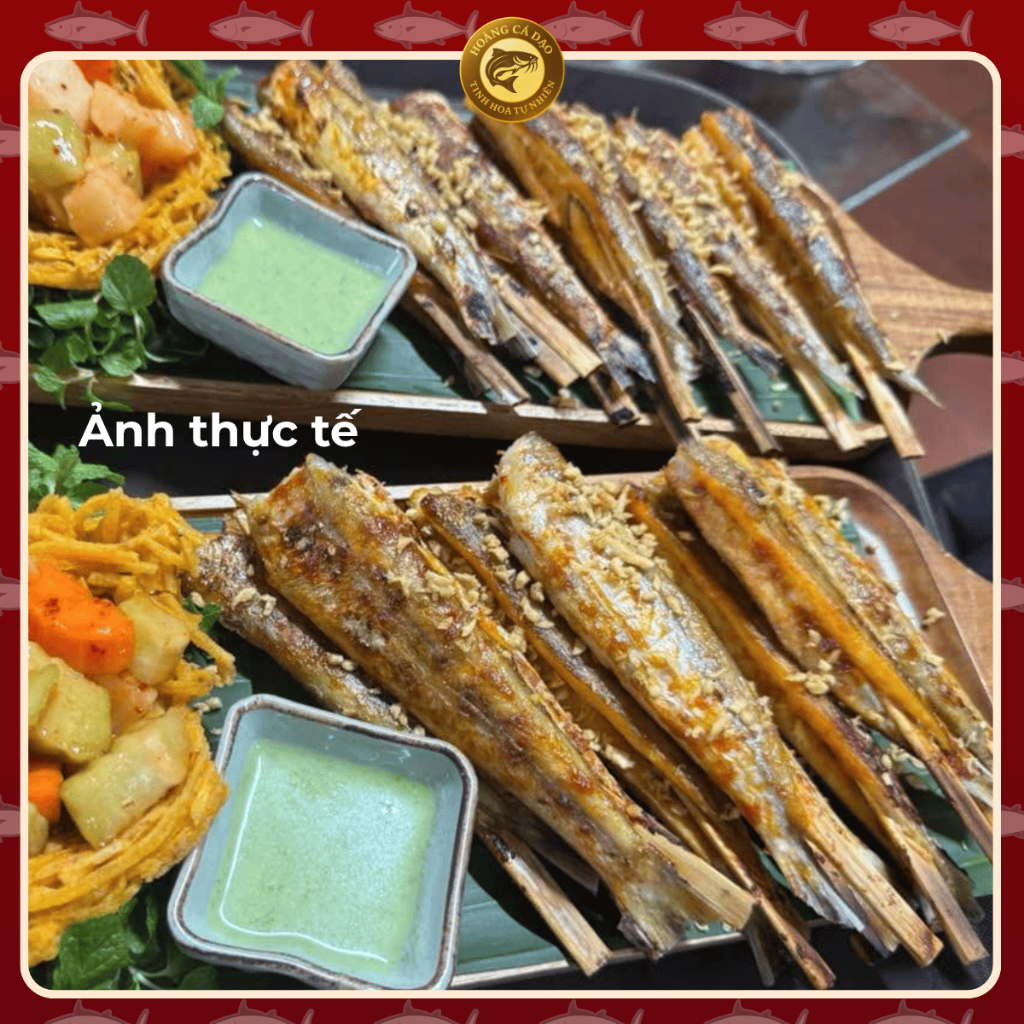 [Hỏa Tốc HN] Cá Nhồng Xiên Que - Đặc Sản Biển, Món Nhậu Ngon (1KG)