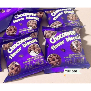 Bánh Quy Cacao Socola Chip Chocolate Flavor Biscuit 150g Top Savor - CÔ THƯ MARKET
