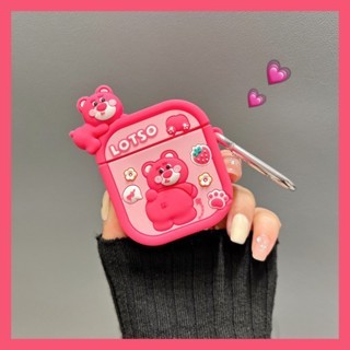 [Vỏ Airpods 1/2, Airpods 3, Pro, Pro2] Vỏ Gấu Dâu Lotso & Pooh leo cam siêu xynh RABBI