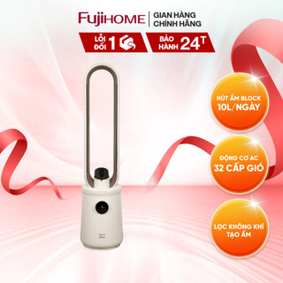 Quạt Không Cánh Lọc Không Khí HEPA Fujihome BF15-HEPA-VOICE - Ra Lệnh Giọng Nói, Hẹn giờ 15 tiếng