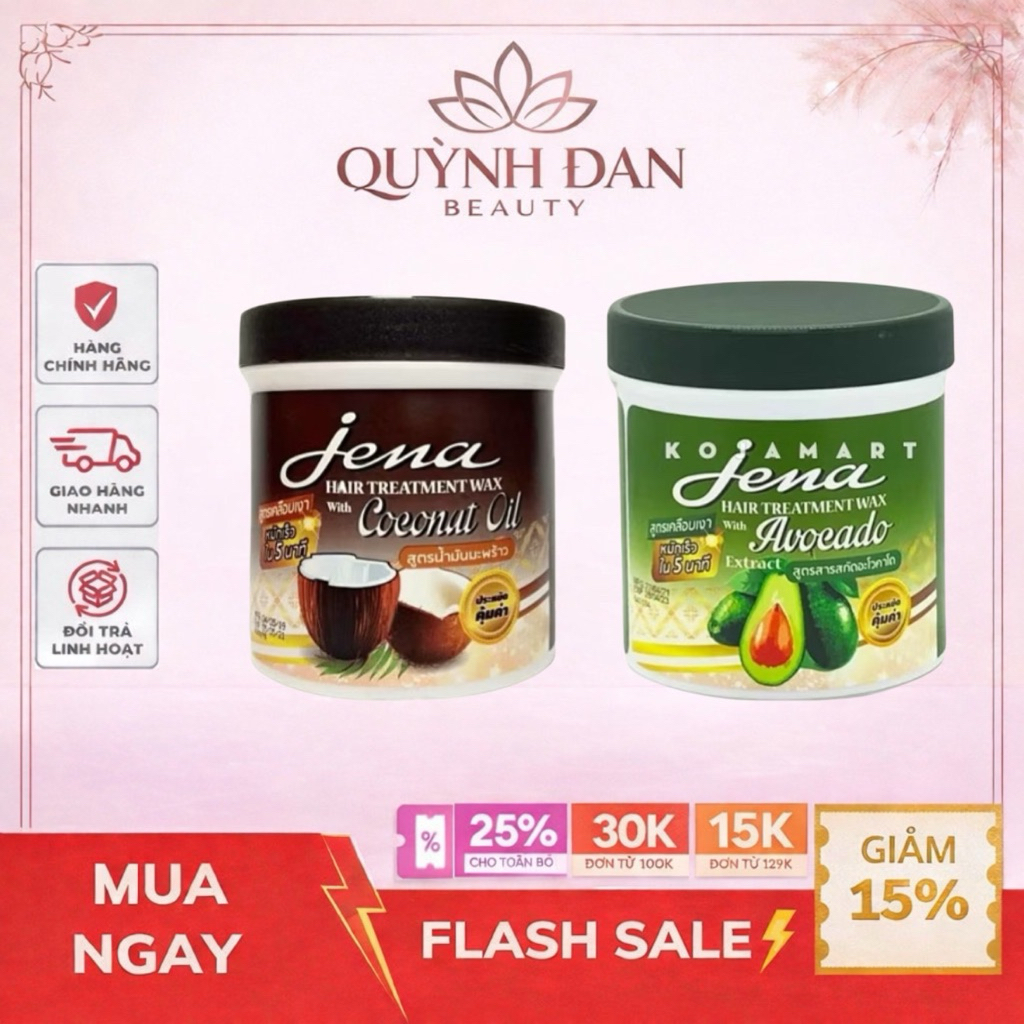 Ủ Tóc Dừa JENA (Ủ Dừa Già) Thái Lan 500ml