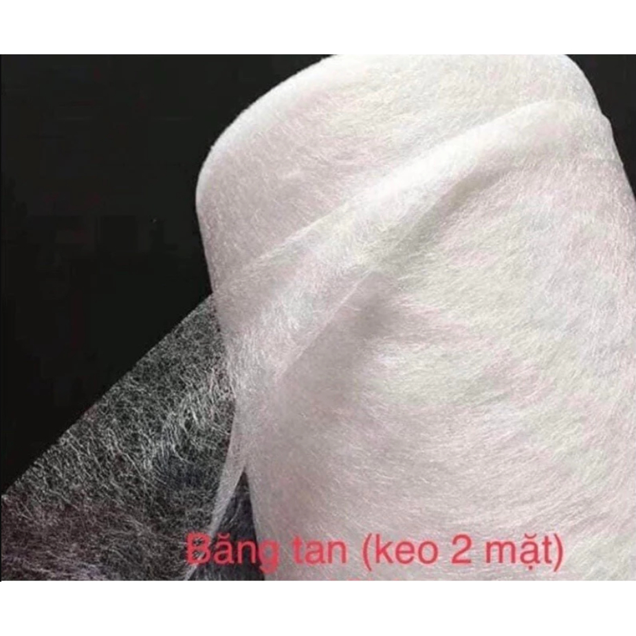 Keo Tan Nhiệt 2 Mặt Khổ Rộng (1 Mét) - Keo Tan Nhiệt Chuyên Dụng Cho May Mặc