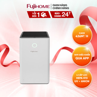 Máy lọc không khí nhập khẩu FUJIHOME AP5PRO Màng lọc HEPA loại 99,97% bụi mịn - Điều khiển qua app