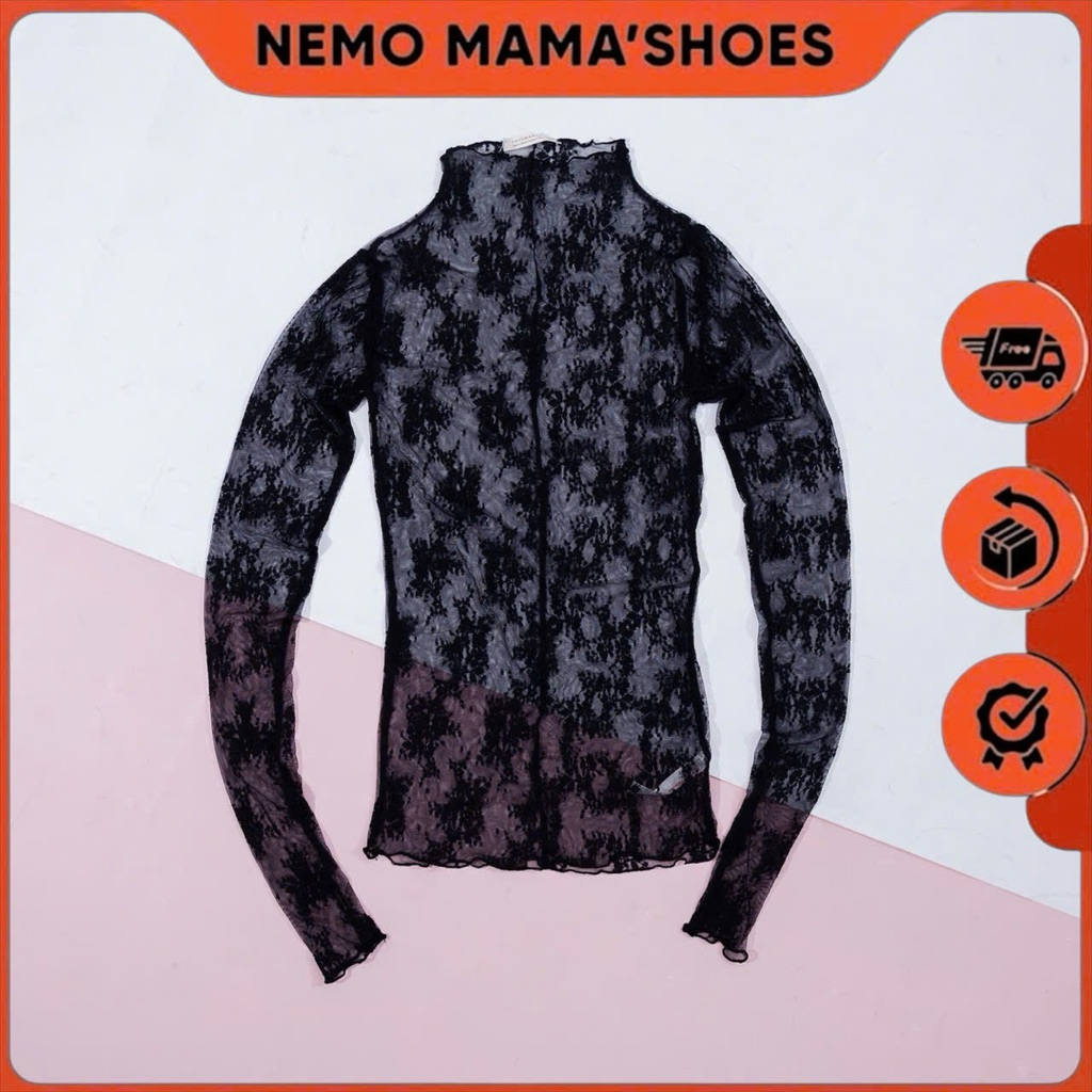 FREE PEOPLE ÁO REN LƯỚI TAY DÀI CAO CẤP – NỮ TÍNH, QUYẾN RŨ, SIÊU TÔN DÁNG ( Q260303019 )