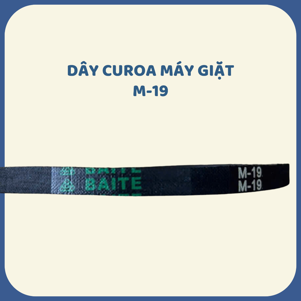 [ĐỦ LOẠI] Dây curoa máy giặt - chất liệu cao su tổng hợp, chịu lực tốt, chống mài mòn