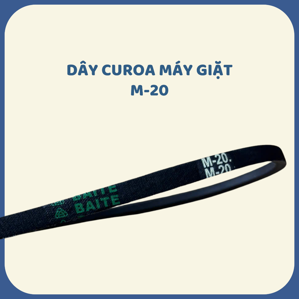 [ĐỦ LOẠI] Dây curoa máy giặt - chất liệu cao su tổng hợp, chịu lực tốt, chống mài mòn