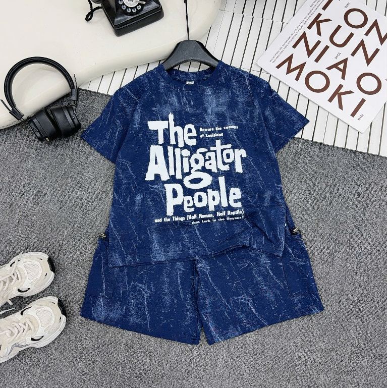 Bộ Quần Áo Bé Trai (ALLIGATOR) Chất Cotton Mềm Mịn Thầm Hút Tốt, Không Bai Xù, Túi hộp 2 bên quần, 17-60kg