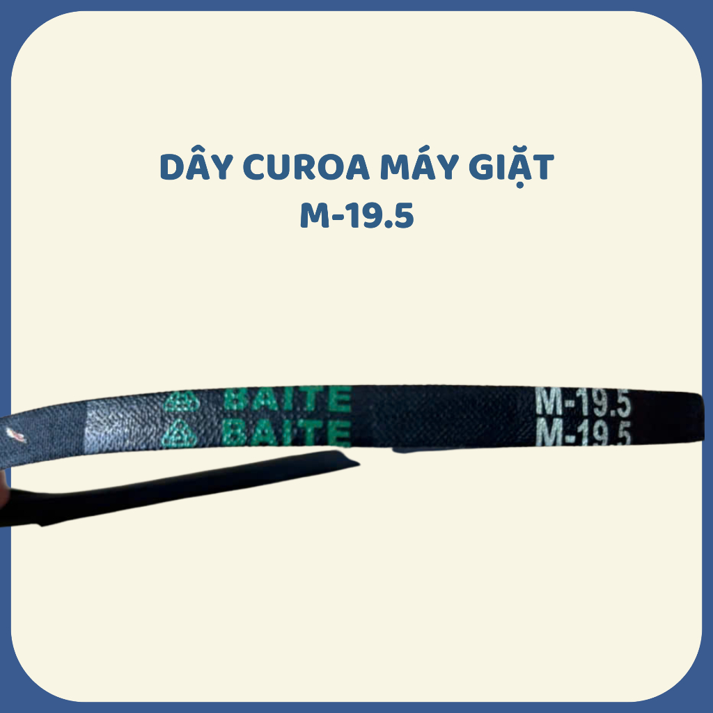 [ĐỦ LOẠI] Dây curoa máy giặt - chất liệu cao su tổng hợp, chịu lực tốt, chống mài mòn