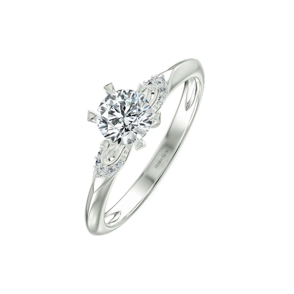 [CHAT TRƯỚC KHI ĐẶT] Nhẫn Cầu Hôn Tierra Heaven Bird NCH1618, Vàng 14K/ 18K, Tấm CZ, Thiết Kế Hiện Đại, Sang Trọng
