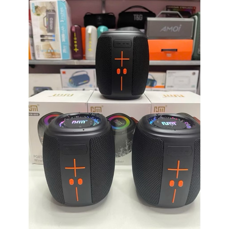 Loa Bluetooth HM-805 Không Dây - Âm Thanh Cực Hay, Bass Căng - Công Suất Lớn - Chống Nước IPX4