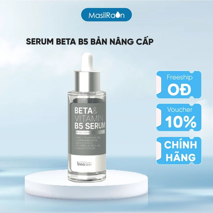 Serum Phục Hồi Da Innoskin Beta & Vitamin B5 Serum 50Ml - Làm Sáng, Cấp Ẩm, Phục Hồi Da