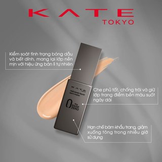 Kem Nền Dạng Lỏng Che Phủ & Mịn Lì KATE Cover Liquid Foundation (Semi - Matte) 30ml