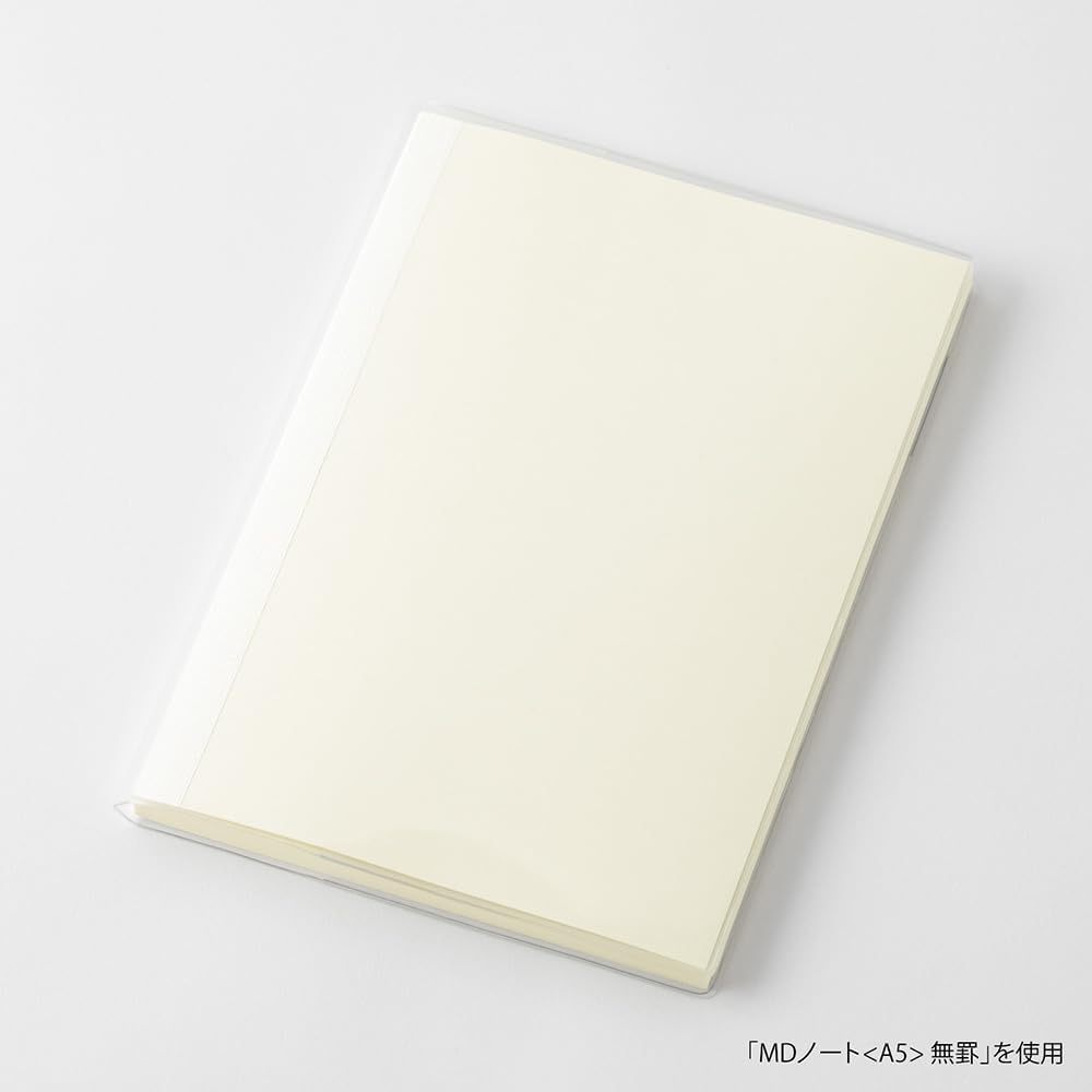 Designphil MIDORI MD Notebook Cover Clear PVC A6 35658006 / A5 35661006 / A5 Journal 1 Day 49566006 / A5 35663006 [Direct from Japan]