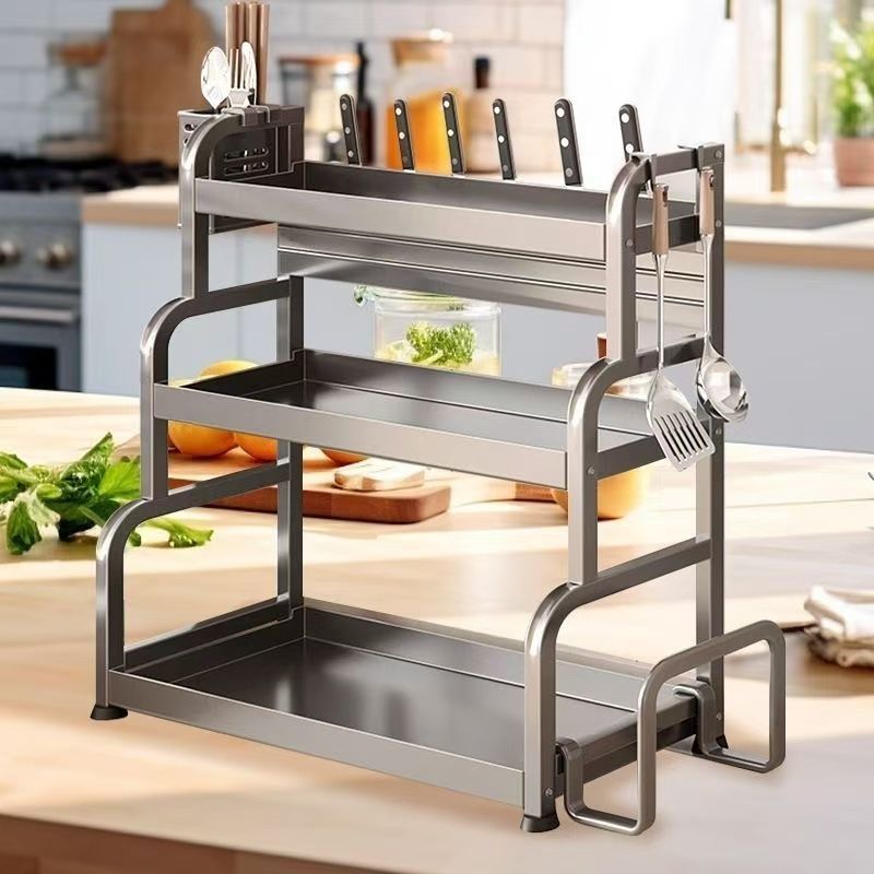 🔥Hỏa Tốc 2H🔥 Kệ Gia Vị Đa Năng Kệ Nhà Bếp Kệ Đựng Dao Thớt Kệ Đựng Chai Lọ Tiết Kiệm Không Gian Chịu Lực Tốt