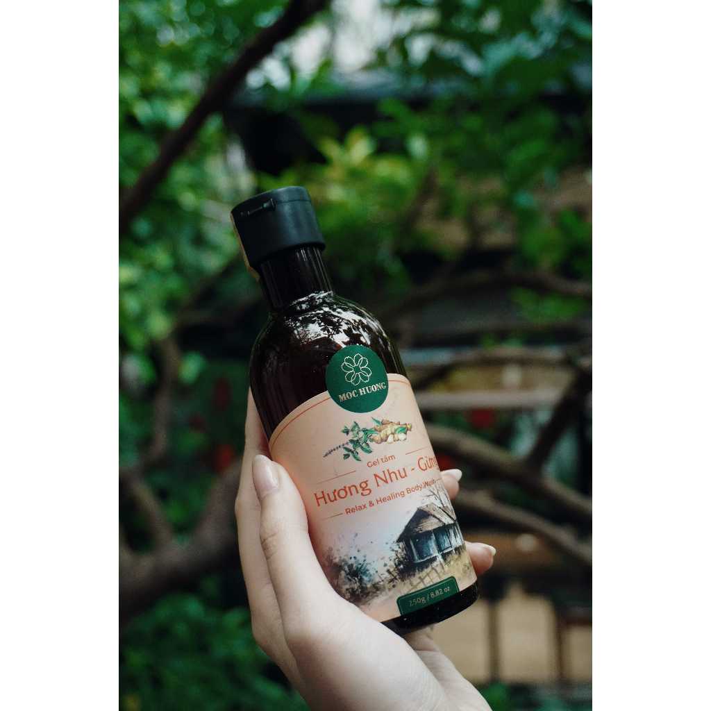 Gel Tắm Hương Nhu Gừng Mộc Hương