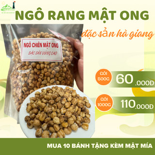 Ngô rang mật ong tự nhiên tốt cho cơ thể gói 500g 1000g sẵn hàng giao nhanh