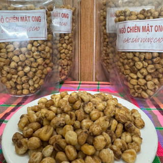 Ngô rang mật ong tự nhiên tốt cho cơ thể gói 500g 1000g sẵn hàng giao nhanh