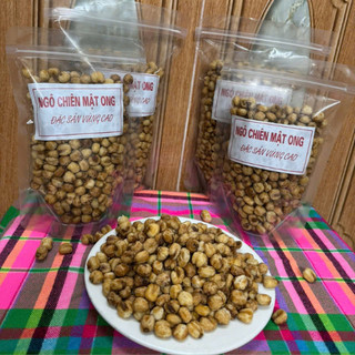 Ngô rang mật ong tự nhiên tốt cho cơ thể gói 500g 1000g sẵn hàng giao nhanh