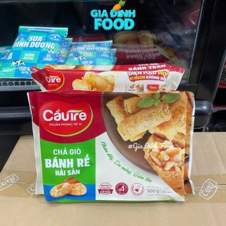 Chả giò Cầu tre bánh rế - bánh tráng - da xốp - cá viên