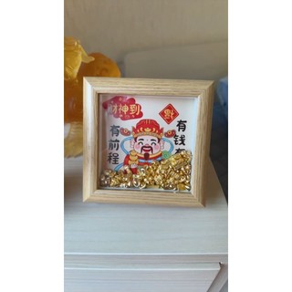 [CHIÊU TÀI -TỤ LỘC] KHUNG TRANH THẦN TÀI + TẶNG KÈM 60 THỎI VÀNG, MANG MAI MẮN ,PHONG THUỶ, DECOR,TRANG TRÍ BÀN LÀM VIỆC