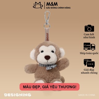 Bộ sưu tập Khám phá rừng – móc khóa thỏ bằng nhồi bông, giao từ kho Hà Nội khỉ