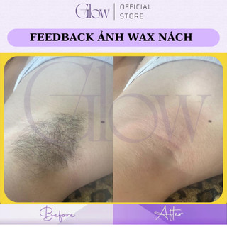 Combo 300Gr Sáp Wax Lông Trà Xanh Full GLOWWAXING Siêu Bám Lông +Mỡ Trăn Nguyên Chất 100% 10ml